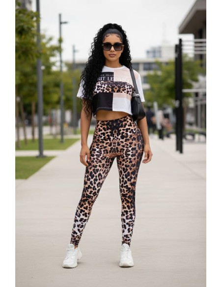 conjunto capoheira marron delantera cl316