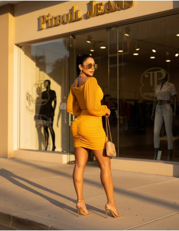 conjunto pitbull amarillo trasera ct263