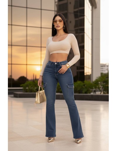 pantalon cargo pitbull azul pc7689 2