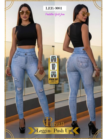 Legging Efeito Jean Redutor - LEE3081