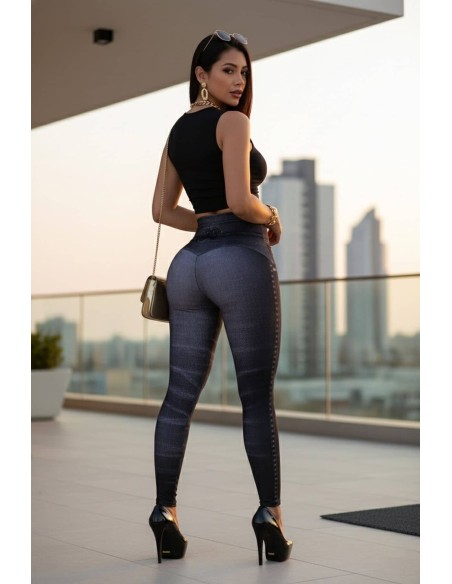 Legging Jean Effect Redutor - LEE3082