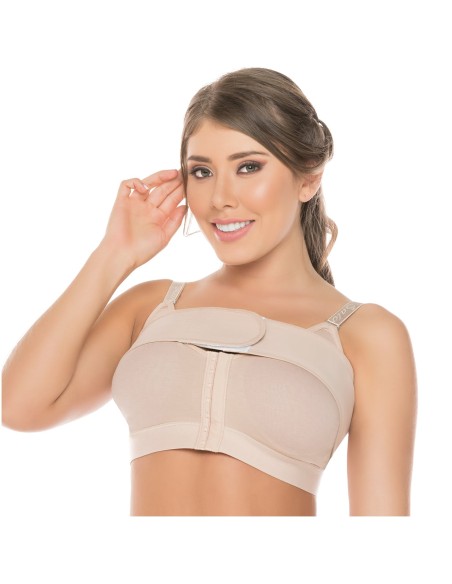 Banda postquirúrgica beige para mamoplastia