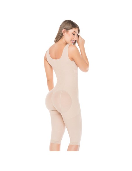 faja lipoescultura beige trasera fs65206